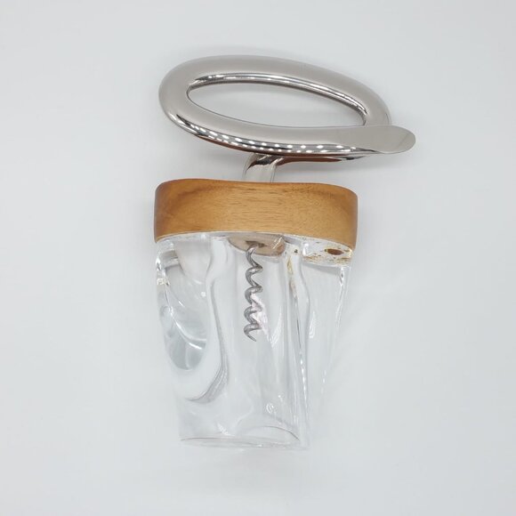Nambé Twist Corkscrew Wine Opener MT0556 by Neil Cohen - Picture 10 of 14
